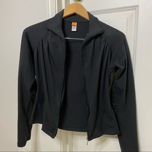 Lucy black tracksuit jacket